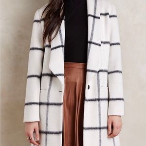 Anthropologie Window Pane Coat, 0